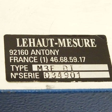 LEHAUT-MESURE M3E / M3EDI / M3E DI / Multiflex