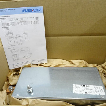 Fuss EMV Filter 3F480-180.290EM / Lenze No. 13537287 / QEV111AHFCIL NEU