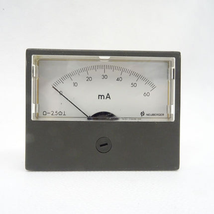 Neuberger 2681-S0606/60 Analoganzeige Amperemeter 0-60 mA