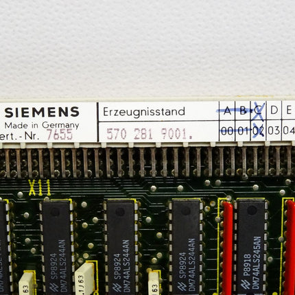 Siemens 6FX1128-1BA00 / 5702819001.02