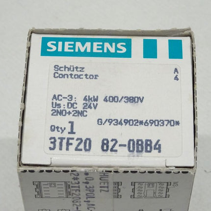 Siemens 3TF2082-0BB4 Schütz Schutzschalter 3TF2 082-0BB4 Neu-versiegelt