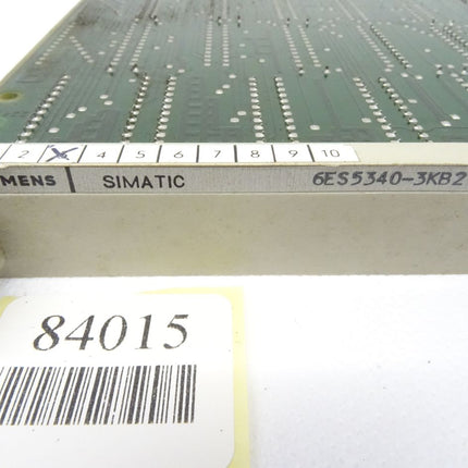 Siemens Simatic 6ES5340-3KB21 / 6ES5 340-3KB21 / E:3