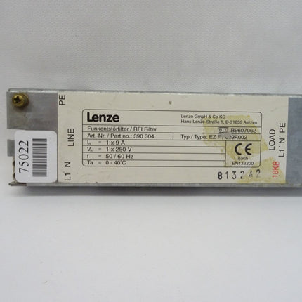 Lenze EZ F1 009A002 Funkentstörfilter 390304