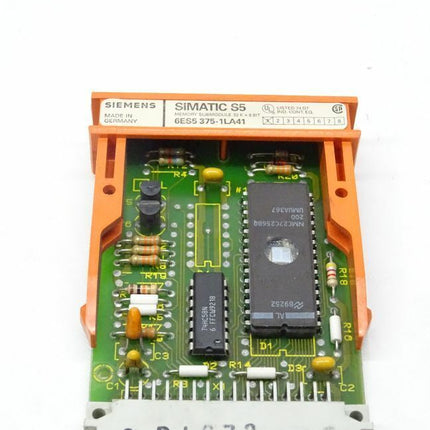 Siemens Simatic 6ES5 375-1LA41 / 6ES5375-1LA41 E:01 Memory Submodule 32kx8 Bit