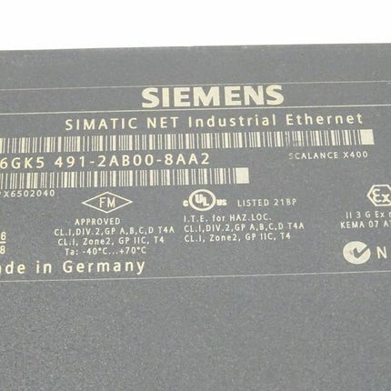 Siemens 6GK5491-2AB00-8AA2 Simatic NET 6GK5 491-2AB00-8AA2 E:05