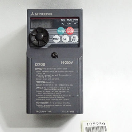 Mitsubishi Inverter FR-D720S-014-EC Umrichter 0.2kW