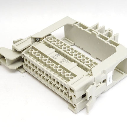 Harting Stecker Kontakteinsatz-Halterung Han24E-M-s 09330242601 + HAn24E-F-s 09330242701