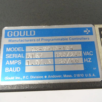 Gould AS-P930-104 / AS-984A-816 PC 0984 Rack