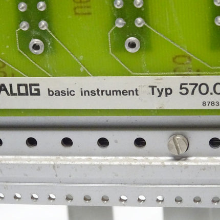 VEGA VEGALOG basic Instrument 570.01 8783.20