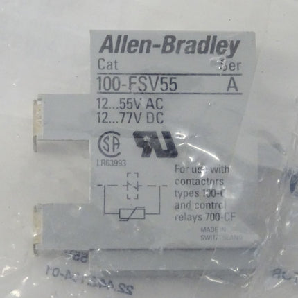 Allen Bradley 100-FSV55 Ser.A Schutzmodul 100FSV55 / 12 - 55VAC NEU-versiegelt