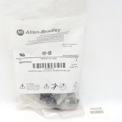 Allen-Bradley Schlusselwahltaste 800FP-KM22 Ser A / Neu OVP