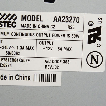 Astec AA23270 Power Supply 60W