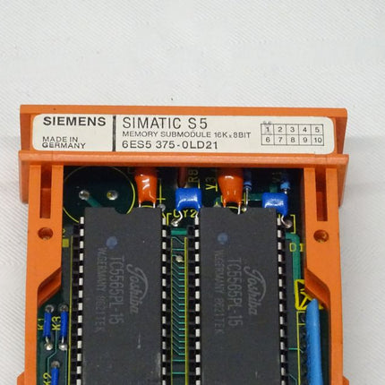 Siemens 6ES5375-0LD21 Speichermodul 16Kx8BIT 6ES5 375-0LD21 E:01