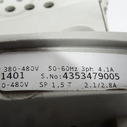 Emerson Control Techniques Unidrive SP SP1401 + SM-Applications Plus STDW10 + SM-Profinet STDW05