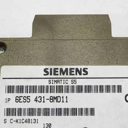 Siemens Simatic S5 6ES5431-8MD11 / 6ES5 431-8MD11