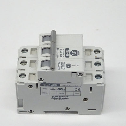 Allen Bradley 1492-ACBH1 + 1492-CB2G400 Schutzschalter