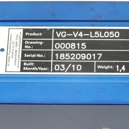 Edag VG-V4-L5L050 Vario Gauge Laser