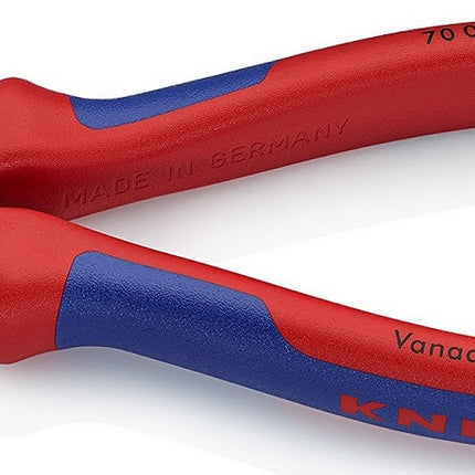 Knipex 70 02 160 Seitenschneider Kopf poliert Griffe mit Mehrkomponenten-Hüllen 7002160