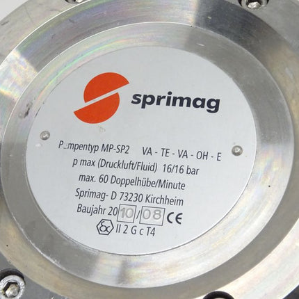 Sprimag MP-SP2 Membranpumpe 16bar / 6,0l pro Minute