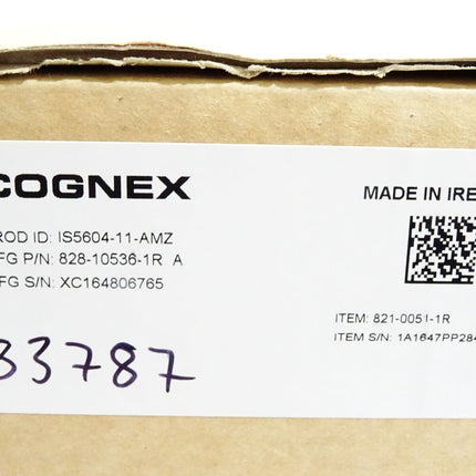 Cognex Camera IS5604-11-AMZ 825-10480-1R  / Neu