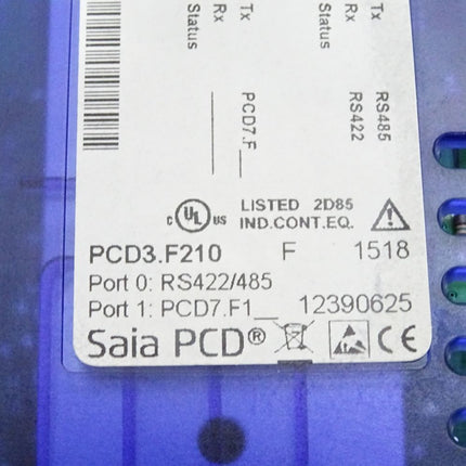 Saia PCD PCD3.F210 Serielles Schnittstellenmodul / Neu OVP