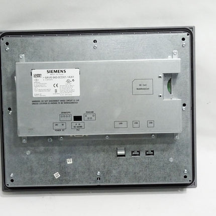 Siemens MP277 10" Touch Panel 6AV6643-0CD01-1AX1 6AV6 643-0CD01-1AX1