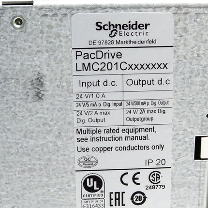 Schneider Electric LMC201CAA10000 Motion controller LMC201 8 axis