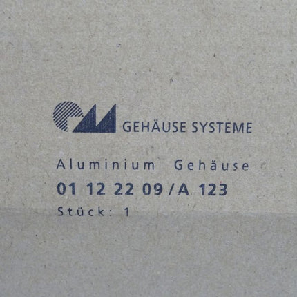 Gehäuse Systeme Aluminium Gehäuse 01122209/A123 / 204mm x 82mm