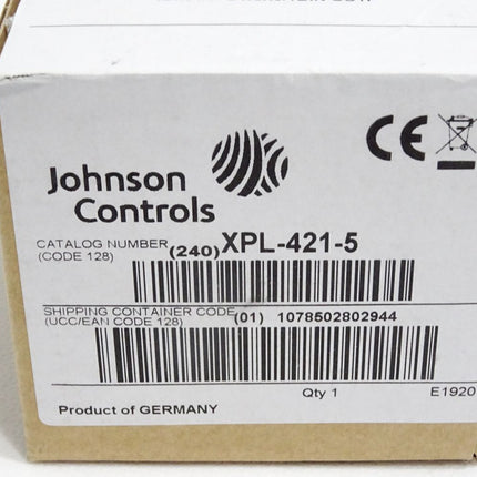 Johnson Controls XPL-421-5 / Neu OVP