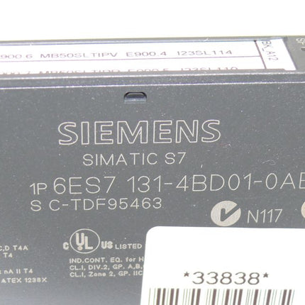 Siemens Simatic S7 ET200 6ES7 131-4BD01-0AB0 / 6ES7131-4BD01-0AB0