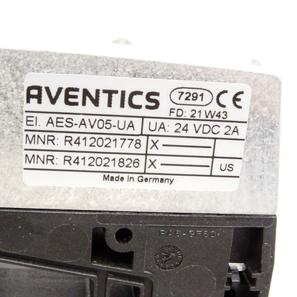 Aventics R412021778 R412021826 AES-AV05-UA / Neu