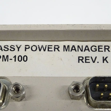 Assy Power Manager PM-100 Rev. K Asymtek 100-240VAC / 50/60Hz