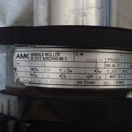 AMK DV5-2-4A / Servomotor / 0,73KW / 350V / 3100/10000 min-1