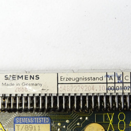 Siemens 6FX1122-2AD02 / 5482229204.10