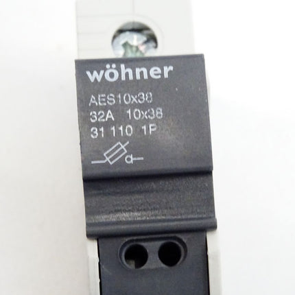 Wöhner AES10x32 32A 31110 1P Halter für zylindrische Sicherungen