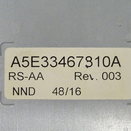 Siemens A5E33467810A für 6AV2124-0GC01-0AX0 back Cover Rückschale 6AV2124-0GC01-0AX0