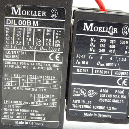 Klöckner Moeller DIL00BM + 31DILM