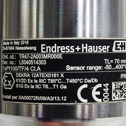 Endress+Hauser TR47-2A003MR000E Widerstandsthermometer