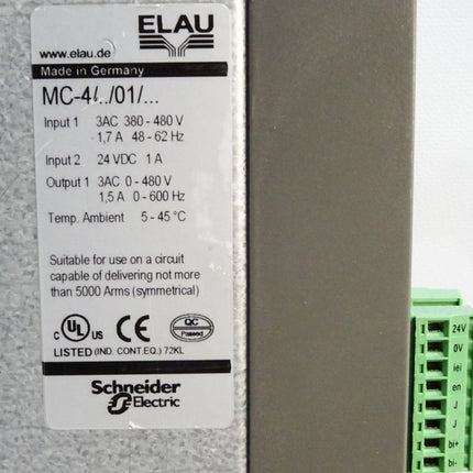 Schneider Electric Elau PacDrive MC-4 MC-4/11/01/400 13130244