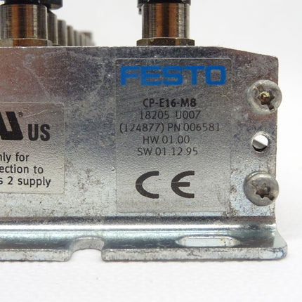 Festo CP-E16-M8 / 18205 / HW01.00 SW 01.12.95 / Eingangsmodul