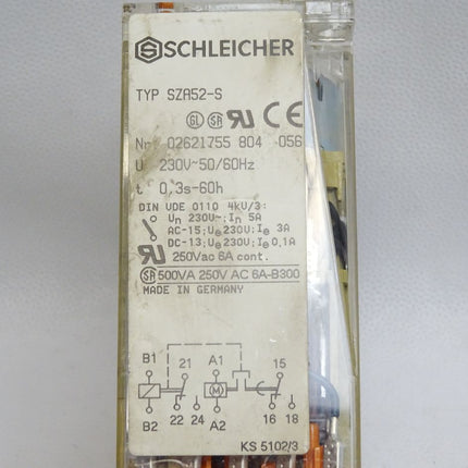 Schleicher SZA52-S Zeitrelais