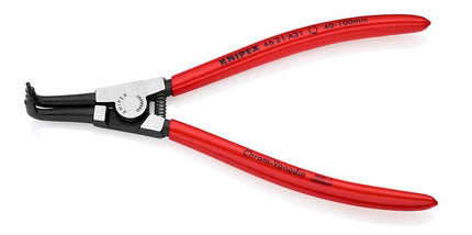 KNIPEX 4621A31 Sicherungsringzange gebogen A31 außen 200mm 40-100mm