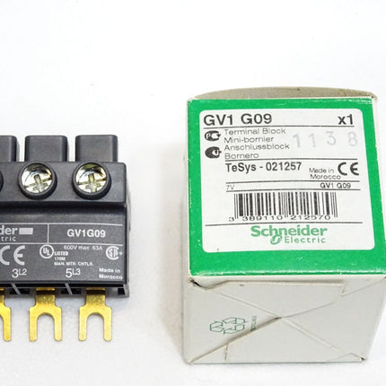 Schneider Anschlussblock GV1G09 / Neu OVP