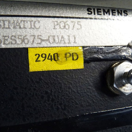 Siemens Simatic PG675 / 6ES5675-0UA11 / 6ES5 675-0UA11