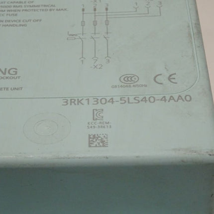 Siemens 3RK1304-5LS40-4AA0 Direktstarter Starter 3RK1 304-5LS40-4AA0