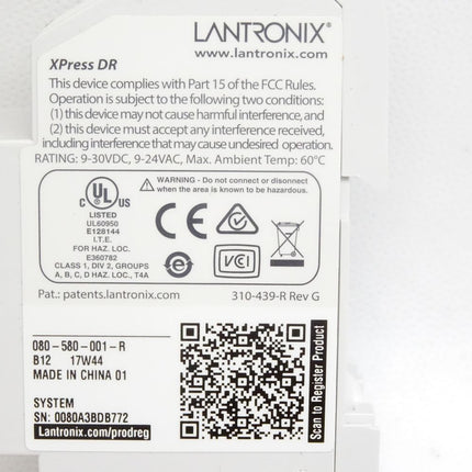 Lantronix XPressDR / 080-580-001-R