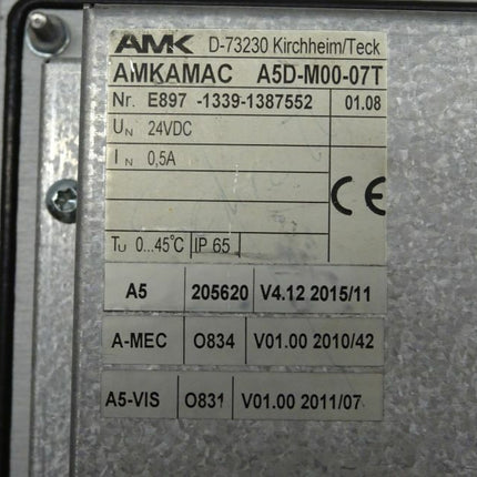 AMK A5D-M00-09T AMKAMAC Panel