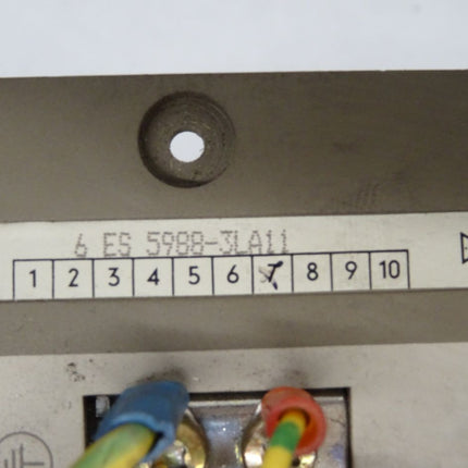 Siemens 6ES5988-3LA11 Stromversorgung 6ES5 988-3LA11 E:07