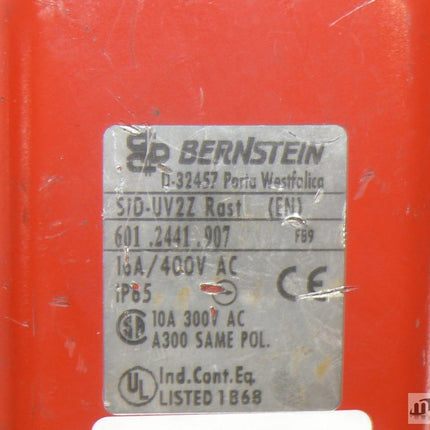 Bernstein SID-UV2Z Rast Reissleinenschalter Schalter //