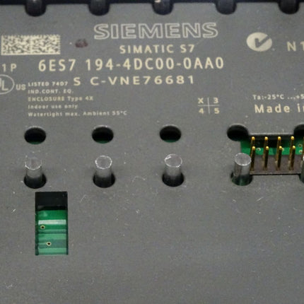 Siemens Simatic S7 6ES7194-4DC00-0AA0 / 6ES7 194-4DC00-0AA0 ET200